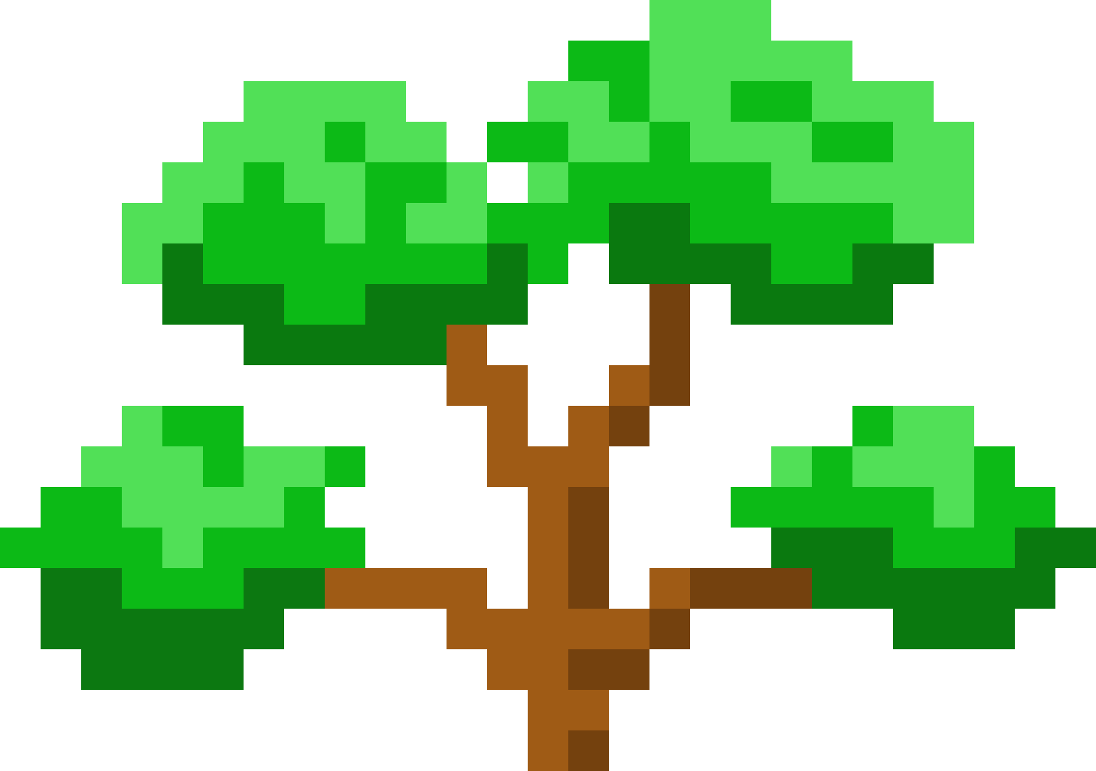 Golden tree illustration